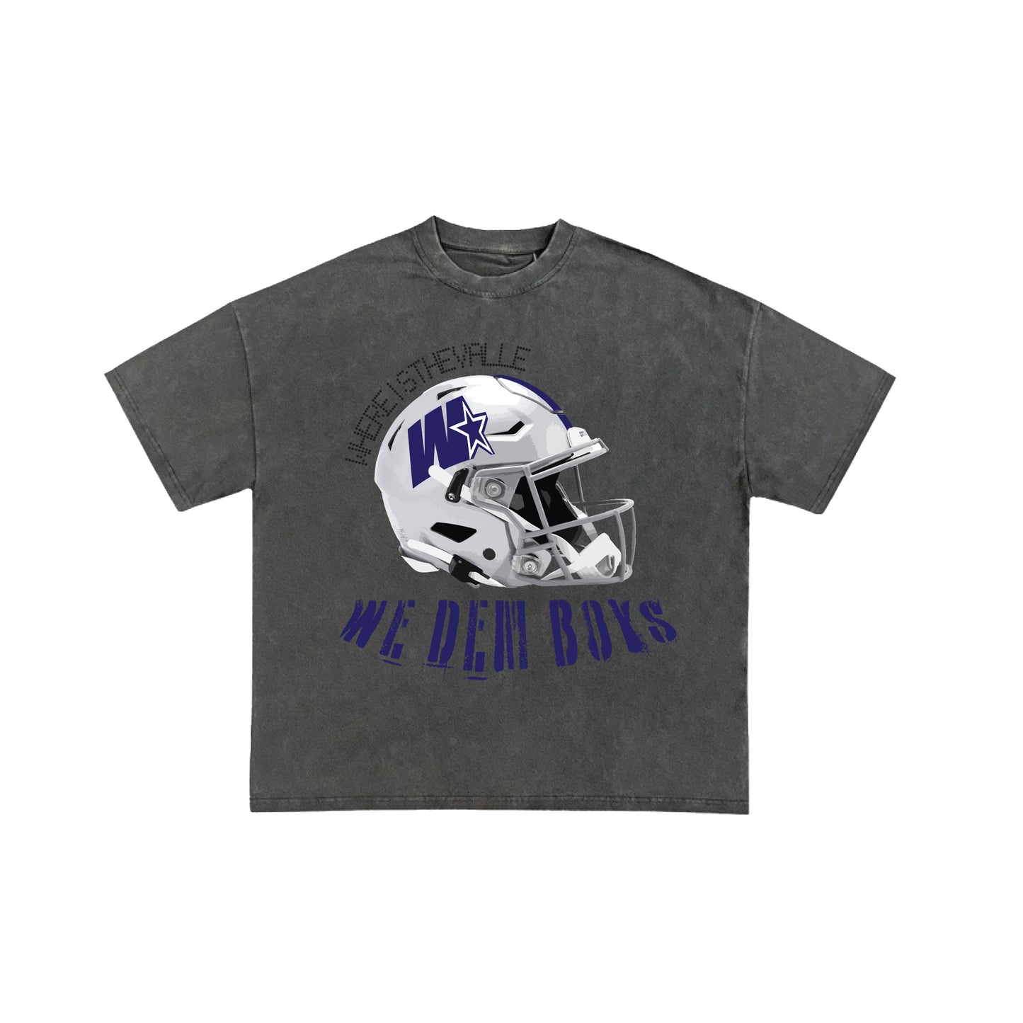 COWBOYS INSPIRED LOGO HEAVYWEIGHT TEE