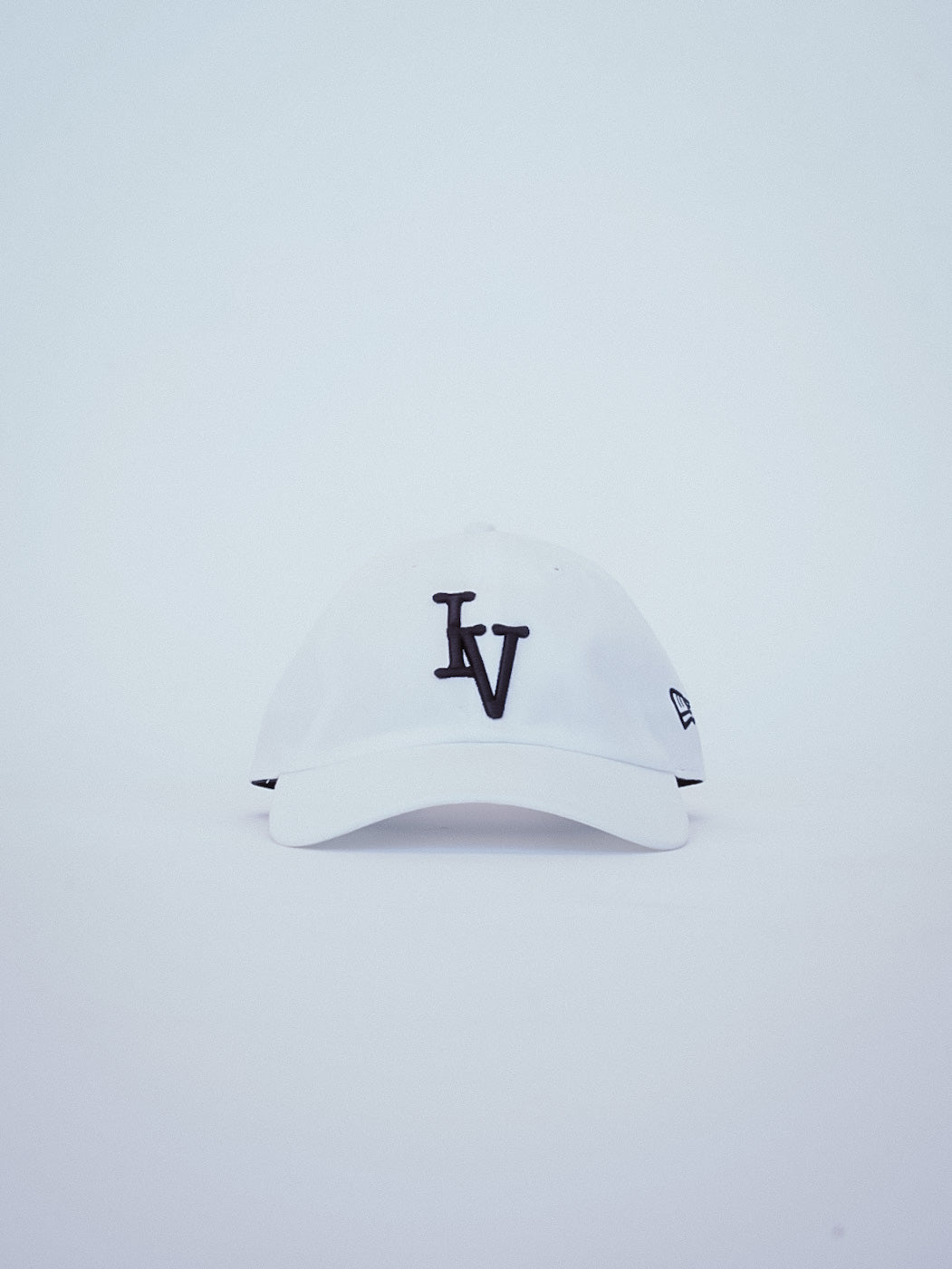 White Staple Dad Cap